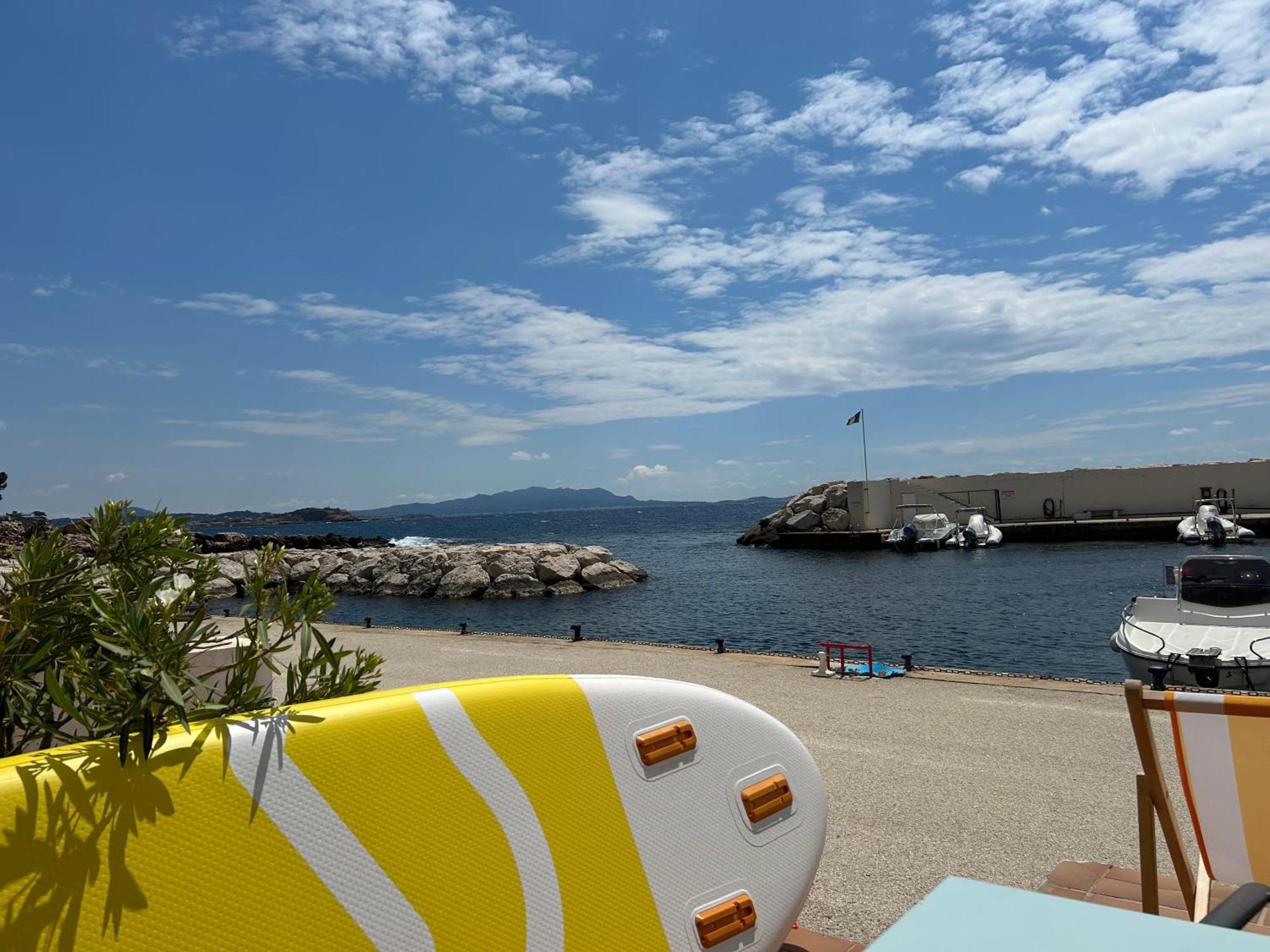 Horizon Bleu Bandol : Appartement Pieds Dans L'Eau Экстерьер фото
