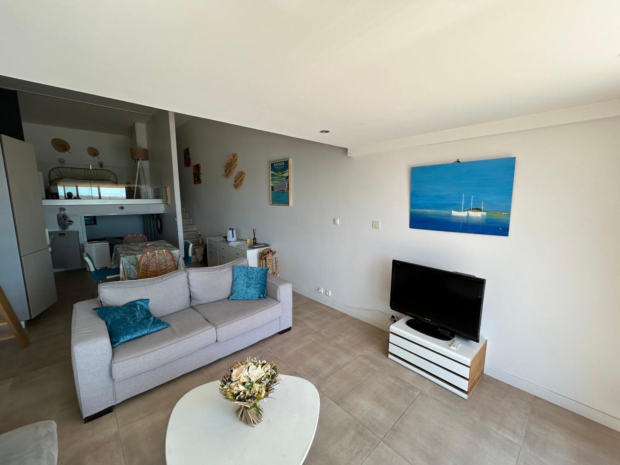 Horizon Bleu Bandol : Appartement Pieds Dans L'Eau Экстерьер фото